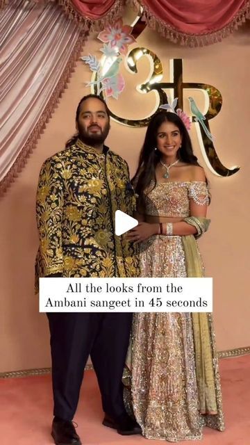 WedMeGood | Here are all the stunning looks from the Ambani Sangeet last night, and we're in awe of each one. Which one is your favorite? Tell us! 👀❤️... | Instagram Sangeet Saree Look, Indian Mother Of The Bride Outfits, Sangeet Outfit Guest, Ambani Wedding Outfit, Sangeet Night Outfit, Indian Wedding Outfit Bride, Sangeet Saree, Ambani Wedding, Ladies Sangeet