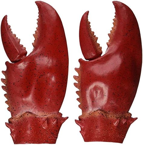 AmazonSmile: Halloween latex Giant Crab Claws Ragged Claws Adult Cosplay Props : Clothing, Shoes & Jewelry Bbq Lobster, Claw Hands, Crab Costume, Lobster Costume, Giant Lobster, Claw Gloves, Horse Mask, Hand Dress, Christmas Gifts For Adults