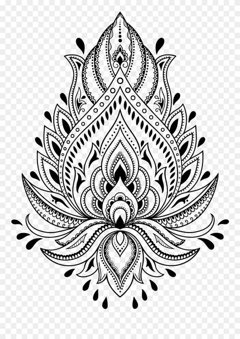 Diy Henna Designs, Hanna Tattoo, Henna Prints, Tattoo Stencil Designs, Henna Tattoo Stencils, Henna Drawings, Henna Stencils, Free Tattoo Designs, Simple Henna Tattoo