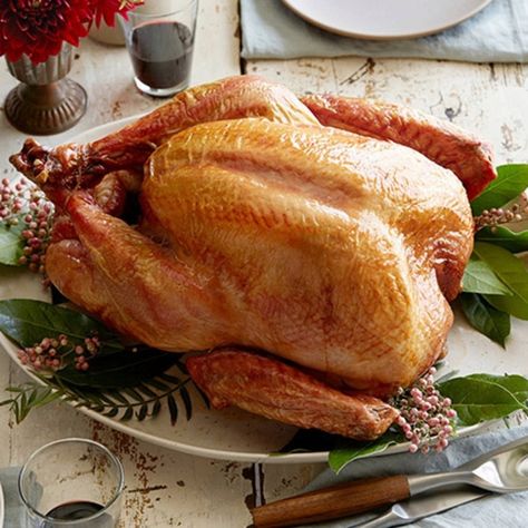 Good Eats Roast Turkey by Alton Brown Best Thanksgiving Turkey Recipe, Roast Turkey Recipes, Tesco Real Food, Roast Turkey, Wine Pairings, Alton Brown, Turkey Recipes Thanksgiving, Stuffing Recipes, Cooking Channel