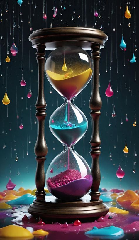 Hourglass Wallpaper Aesthetic, Fantasy Hourglass Art, Hourglass Wallpaper, Hourglass Art, Time Portal, Sculpture Art Projects, Mystic Illustration, Hourglass Tattoo, Hourglasses