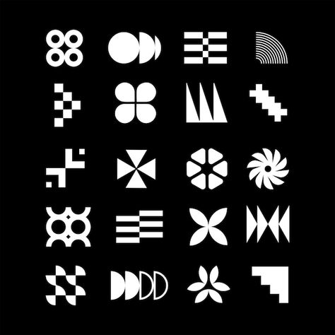 Design Forms Shape, Organic Geometric Shapes, Unique Shapes Design, Pixel Shapes, Y2k Shapes, Intersecting Shapes, Shapes Graphic Design, Abstract Shapes Design, Basic Shapes Design