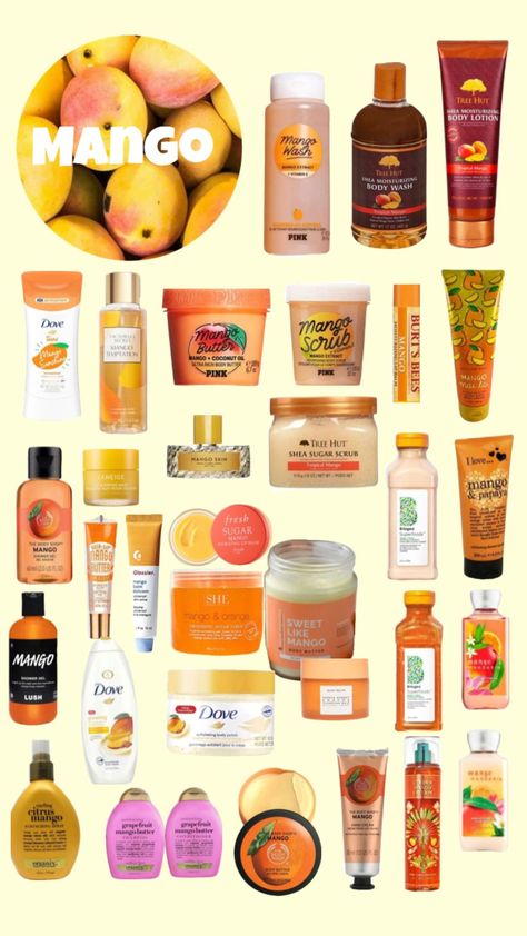 #skincare #beauty #vibes #vibes #mango #scent #hygiene Mango Scent, Beauty Vibes, Perfume Collection Fragrance, Shower Skin Care, Perfect Skin Care Routine, Moisturizing Body Lotion, Pretty Skin Care, Perfume Scents, Bath And Body Care