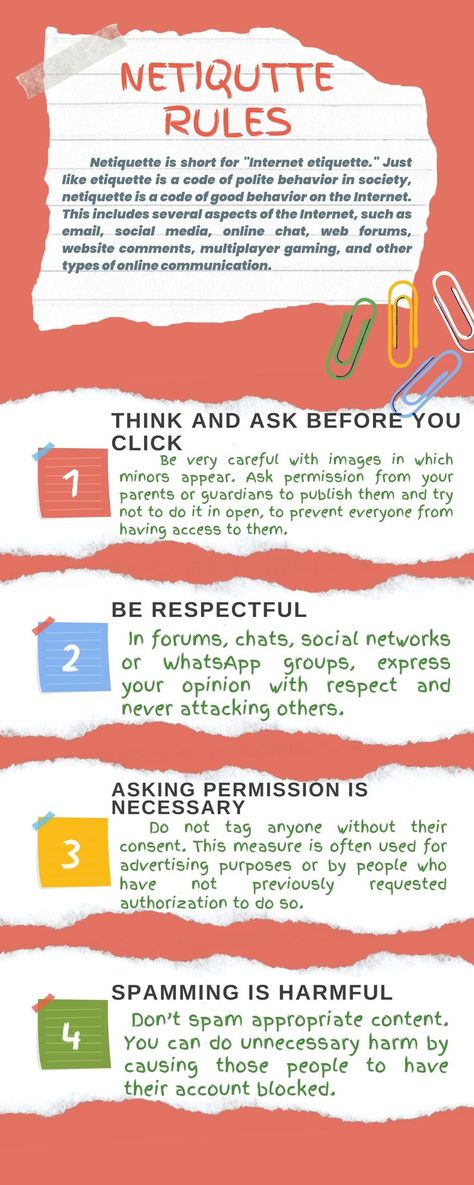 Infographics about Netiquette Rules Netiquette Rule Poster, Infographic Design About Netiquette, Netiquette Infographic Poster, Rules Of Netiquette Poster, Slogan About Social Media, Netiquette Poster, Rules Of Netiquette, Online Etiquette, Coco Martin