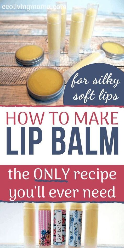 Lip Balms, Make Lip Balm, Homemade Lip Balm Recipe, Lip Balm Recipe, Diy Lip Balm Recipes, Balm Recipe, Loona Kim Lip, Lip Balm Labels, Lip Balm Recipes