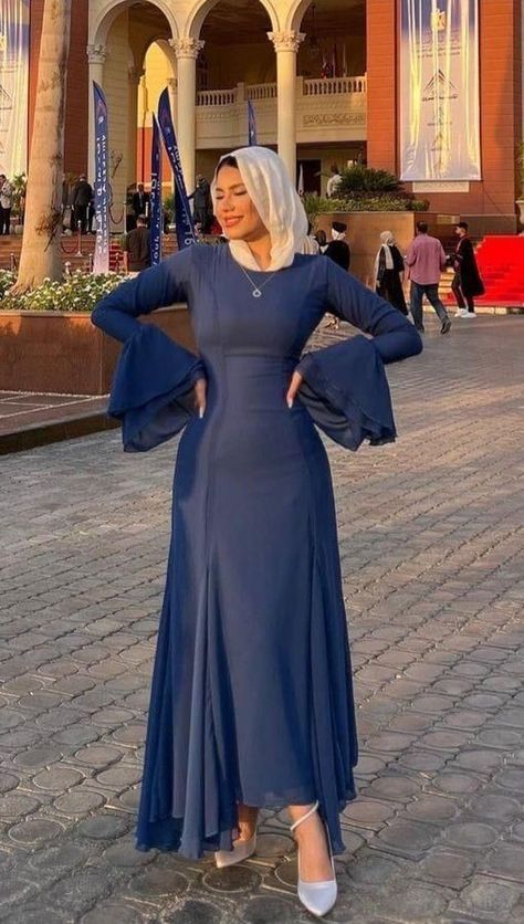 #hijab #hijabfashion #hijabers #hijabstyle#muslimah #hijabsyari #hijabmurah #khimar #fashion #gamissyari #like #kerudung #gamismurah #ootd #islam  #muslim#fashion #style #PartyWear #EveningDress #Fashionista #Glamorous #StylishDresses #OOTD (Outfit Of The Day) #FashionInspiration #FashionTrends #FashionIdeas #InstaFashion #FashionGoals #WhatToWear #FashionLover #PartyDress #LongSleeveDress #CocktailDress #FormalDress #DressStyle #DressFashion #DressFashion #SpringFashion #Summer #DressFashion Modest Dresses Soiree, Modest Wedding Guest Dress Hijab, Modest Dresses For Graduation, Grad Dresses For Hijabis, Hijabi Blue Dress, Prom Dress For Hijabi, Birthday Dresses Modest, Grad Dresses Modest, Simple Dress For Graduation Party