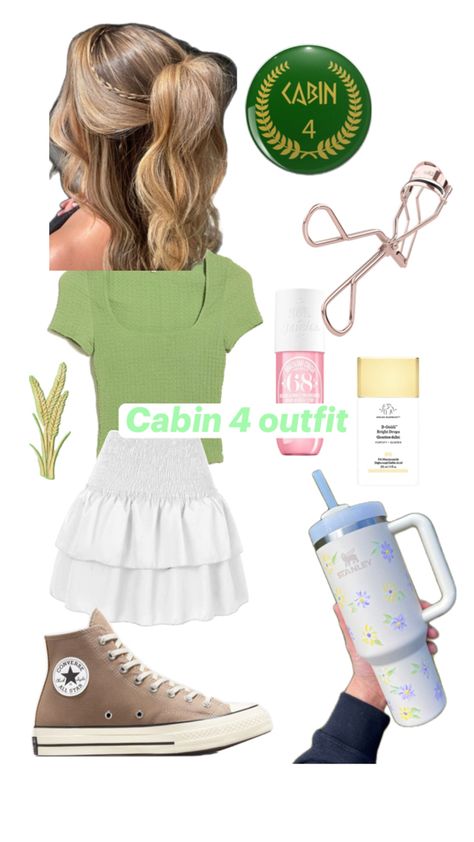 Demeter cabin outfits Demeter Outfit, Demeter Cabin, Cabin Outfits, Godly Mother, Cabin Outfit, Converse All Star, Percy Jackson, All Star, Converse