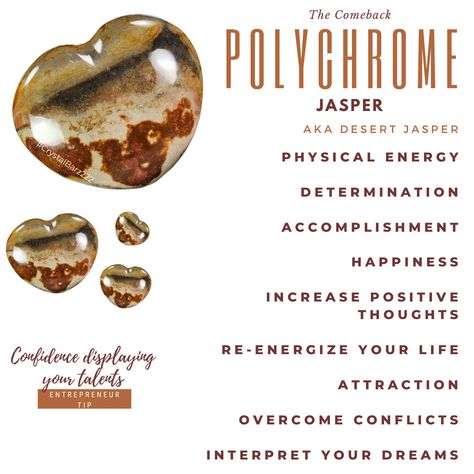 Polychrome Jasper - Desert Jasper Meaning & Healing Properties Morrisonite Jasper Meaning, Brown Jasper Meaning, Polychrome Jasper Crystal Meaning, Jasper Meaning Stones, Polychrome Jasper Meaning, Leopard Skin Jasper Meaning, Jasper Types, Jasper Stone Meaning, Joy Meaning