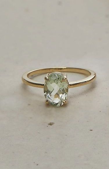 Light Green Rings Engagement, Sage Green Wedding Ring, Sage Green Engagement Ring, Light Green Engagement Ring, Sage Green Ring, Green Wedding Rings, Green Engagement Rings, Engagement Ring Ideas, Real Engagement Rings