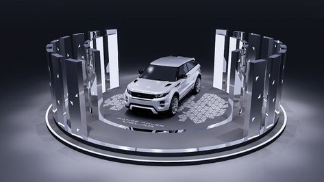 LAND ROVER 星脉 on Behance Car Display Exhibition, Car Exhibition Design, Car Display Design, Automobile Showroom, Commercial Photography Advertising, Car Expo, Car Exhibition, Expo Stand, Car Advertising Design