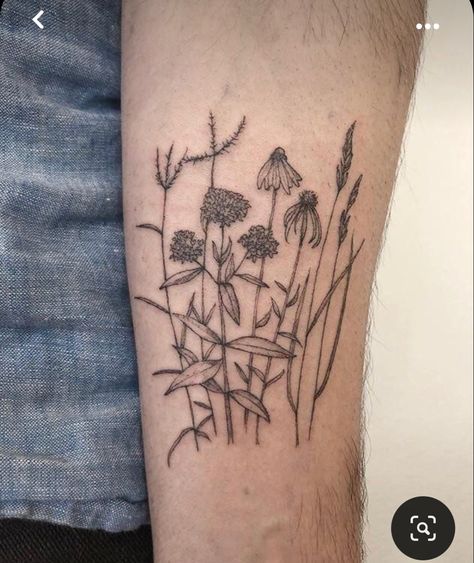 Prairie Tattoo, Arrowhead Tattoo, Grass Tattoo, Cottagecore Tattoo, Prairie Plants, Illustrative Tattoos, Rain Tattoo, Tallgrass Prairie, Prairie Planting