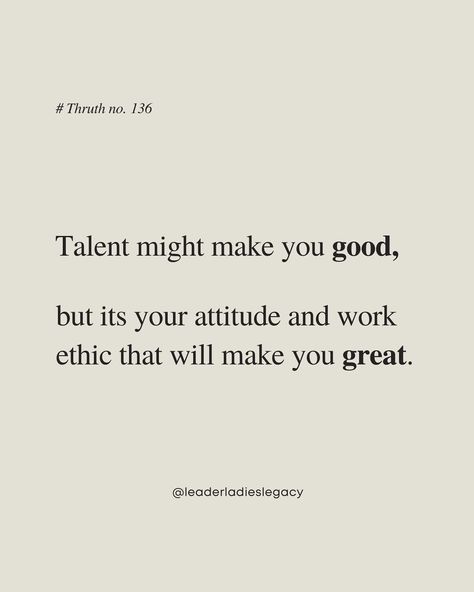 📥 𝗦𝗔𝗩𝗘 this reminder for later! ➝ Follow @leaderladieslegacy #Womenwhohustle #claimit #bossladymindset #worthy #reelsmotivation #dontsettle #confidentwomen #workonyourself #authenticliving #reelsmotivation #confidenceboost #dontsettleforless #workonyourself How to change your life | how to be better | me in next 5 years | future plans | self made millionaire | how to become great | how to achieve greatness | work ethic Self Achievement Quote, Deep Work Quotes, Quotes On Work Ethic, Poor Work Ethic Quotes, Poor Work Ethics Quotes, Achievement Quotes Proud, Hostel Quotes, Self Made Quotes, Work Ethic Quotes