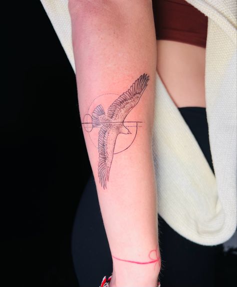 Gorgeous fine line work Sparrow Hawk, Line Work, School Tattoo, Fine Line, Tattoos