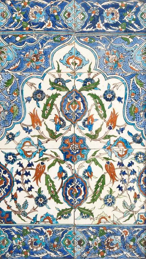 Fabric Tiles, Turkey Art, Iznik Tile, Sky Art Painting, Tile Design Pattern, Turkish Tile, Turkish Tiles, Paper Background Design, Turkish Pattern