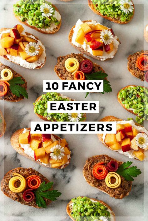 10 Fancy Easter Appetizers – She Keeps a Lovely Home Easter Brunch Appetizers, Spring Appetizers, Easter Food Appetizers, Lamb Dinner, Easter Side Dishes, Fancy Appetizers, Easter Appetizers, Christmas Appetizers Party, Easter Lunch