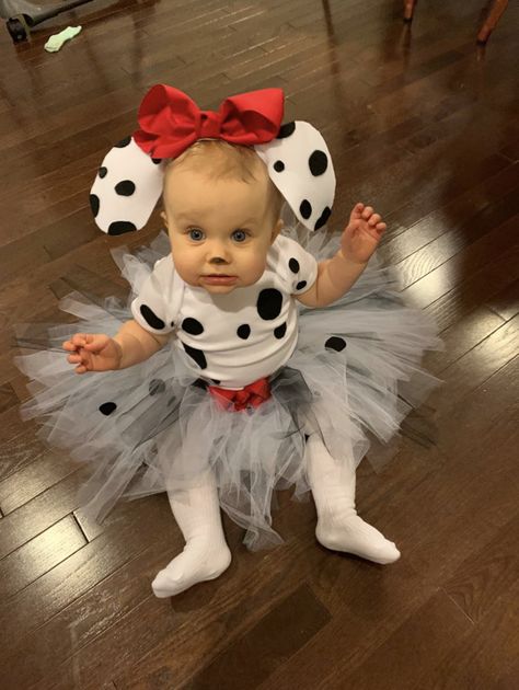 Diy Dalmatian Ears, 101 Dalmatian 1st Birthday, Baby Dalmation Costume Diy, Diy Baby Dalmation Costume, 101 Dalmatians First Birthday, Diy Dalmation Costume Kids, Baby Dalmation Costume, Dalmatian Birthday Party, Baby Dalmatian Costume