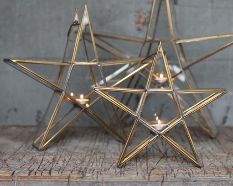 Sanwi Standing Star Tea Light Holder Star Window, Table Lantern, Wire Star, Star Lantern, Star Candle Holder, Star Lanterns, Star Candle, T Lights, Product Ideas