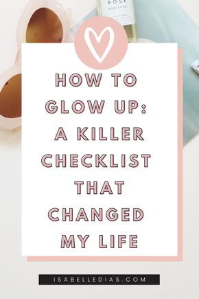 Wondering how to glow up and become prettier? Let me share with you my 21 day challenge, with a killer checklist and the best how to glow up tips! Get ready for beautiful skin, bring your best self out and get that healthy glow you have been dreaming about! #glowup #beautytips #skincare #personaldevelopment Daily Glow Up Checklist, How To Start Being Healthy, Glow Up In Your 40s, Style Glow Up, How To Take Better Care Of Yourself, Things To Do To Glow Up, Glow Up 30s, Things To Do To Improve Yourself, How To Find Yourself At 40