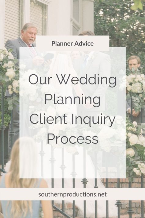 Get our exact wedding planning client inquiry process just for wedding planners | wedding planner education | In this blog post I'm sharing what we do step by step in our wedding planning client inquiry process #weddingplanner #weddingplannermentor #weddingplannereducator #howtobecomeaweddingplanner Wedding Planning Book Diy, Wedding Planner Office, Wedding Planner Marketing, Wedding Freebies, Aisle Planner, Wedding Planner Checklist, Events Management, Free Wedding Planner, Wedding Planner Business