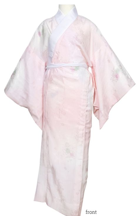 Japanese Women's Traditional Kimono inner under wear Silk Juban Pink Long Japan Item Condition : Brand New *L size - for Height 158 - 168 cm (5'2" - 6'6") Our Products are 100% Authentic. Worldwide Shipping 1. Economy Shipping --- SAL $ 8  (2 - 3 weeks / with Tracking & Insurance) 2. Standard Shipping --- Airmail $ 13  (1 - 2 weeks / with Tracking & Insurance) 3. Expedited Shipping --- EMS $ 23  (3 - 9 days / with Tracking & Insurance) If you buy more than one item, I can discount shipping! Chec Traditional Japanese Sleepwear, Japanese Sleepwear, Sleeping Kimono, Sleep Kimono, Pink Yukata, Rainbow Kimono, Kimono Nightwear, Ancient Japanese Clothing, Pretty Kimonos