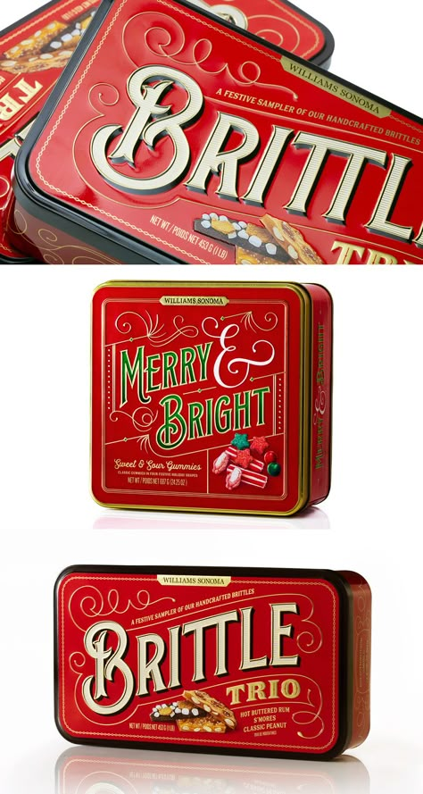 Vintage Food Packaging Design, Christmas Candy Packaging, Victorian Packaging Design, Holiday Box Design, Vintage Chocolate Packaging, Vintage Candy Packaging, Victorian Packaging, Christmas Food Packaging, Tin Packaging Design