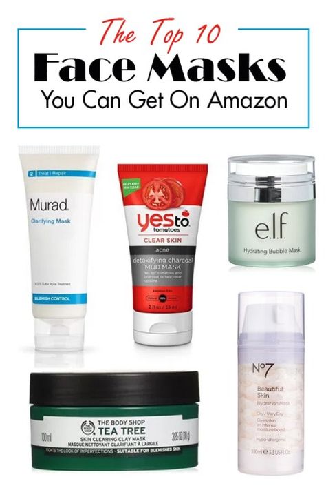 The Top 10 Face Masks You Can Get On Amazon - Society19 Diy Face Moisturizer, Body Shop Tea Tree, Face Mask For Blackheads, Dry Skin Care Routine, Acne Mask, Tumeric Face Mask, Face Care Tips, Skin Care Masks, Dry Skin Remedies