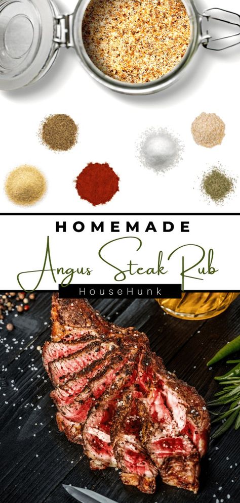 Homemade Steak Sauce, Seasoning Steak, Steak Seasoning Recipe, Best Steak Seasoning, Steak On The Grill, Season Steak Recipes, Steak Rub, Angus Steak, Steak Rubs