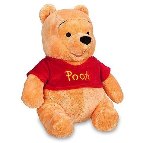 16in Winnie the Pooh Plush - Winnie the Pooh Stuffed Toy by Disney Pooh Plush, Disney Stuffed Animals, Winnie The Pooh Plush, Disney Plush, Pooh Bear, Cute Stuffed Animals, Disney Merchandise, Disney Toys, Disney Winnie The Pooh