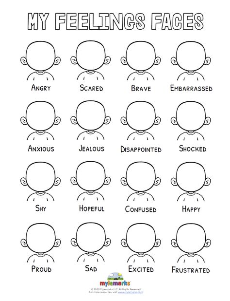 Feelings Faces, Feelings Activities, Emotions Activities, Mental Health Activities, Social Emotional Activities, Social Emotional Learning Activities, Health Activities, School Social Work, Pola Kartu