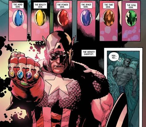 Comics Can Help Shed Light On The Fate Of The Infinity Stones And The One Avenger Who Destroyed It. - Animated Times Avengers Marvel Comics, Capt America, Infinity Gauntlet, Univers Marvel, Team Cap, Avengers Comics, Super Soldier, Bd Comics, Marvel Captain America