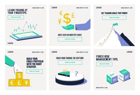 Financial Infographic Design, Financial Social Media Posts, Stock Market Social Media Post, Financial Graphic Design, Infographic Social Media Design, Infographic Social Media Post, Investment Social Media Post, Money Infographic, Infographic Social Media