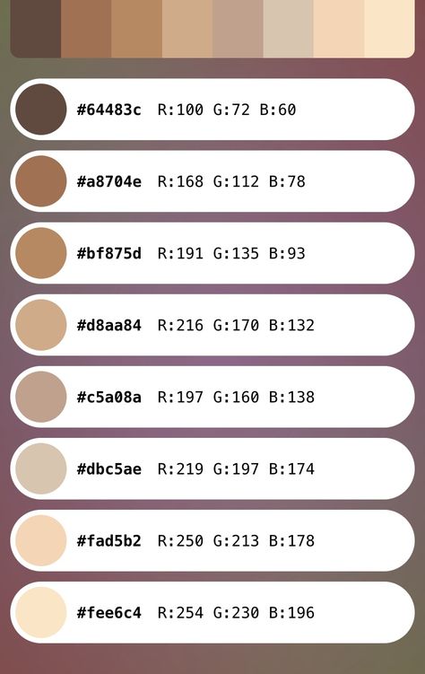 Café Brown Rgb Color Codes, Coffee Hex Code, Rgb Color Palette Codes, Rbg Color Codes, Color Palette Rgb Code, Bloxburg Rbg Codes, Colors For Goodnotes, Cafe Palette, Rgb Color Palette