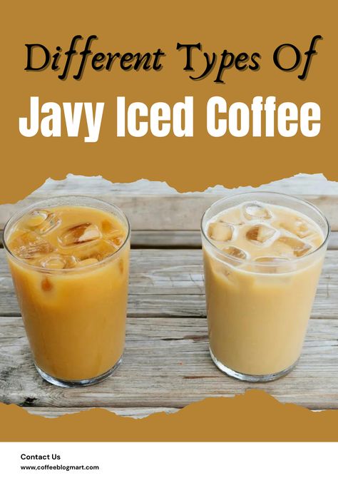 Before we jump into the topic of how to make Javy Iced Coffee, let’s find out the types of Javy Iced Coffee. 

Different Types Of Javy Iced Coffee 

Classic Flavors:

Javy original iced coffee
Javy decaf iced coffee
Sweet Flavors:

Javy French vanilla iced coffee
Javy caramel iced coffee
Javy mocha iced

#javyicedcoffee #ıcedcoffee #icedcoffee #coffee #coffeeart #coffeelovers #CoffeeOfTheDay #Espresso #Cappuccino #Latte #CoffeeShop #CoffeeBean #IcedCoffee #CoffeeArt #CoffeeLovers #CoffeeGasm Javi Coffee Recipes, Javy Coffee Recipes French Vanilla, Java Coffee Recipe, Javy Coffee Recipes Sugar Free, Javy Coffee Recipes Caramel, Javy Protein Coffee Recipes, Javy Iced Coffee Recipes, Javy Recipes, French Vanilla Iced Coffee Recipe