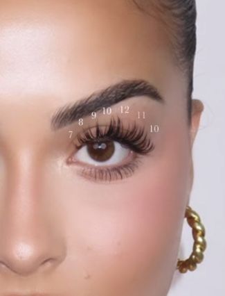 Hybrid Lash Extensions Downturned Eyes, Dolly Eye Lash Extensions, Wispy Wet Lash Extensions Mapping, Eyelash Extension For Almond Eyes, Doll Eye Vs Open Eye Lash Extensions, Lash Map Downturned Eyes, Round Eyelash Extensions, Flat Lash Extensions, Short Classic Lash Extensions Mapping