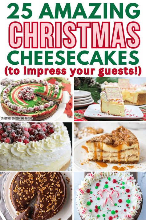 The best Christmas cheesecake recipes! These easy Christmas cheesecake recipes are easy Christmas dessert recipes for a crowd. Easy holiday cheesecake recipes christmas, best holiday desserts christmas, christmas cheesecake no bake easy recipes, little debbie christmas tree cheesecake recipe, gingerbread cheesecake recipes no bake, peppermint cheesecake recipes easy, christmas cranberry cheesecake recipes, holiday baking ideas christmas easy, christmas cheesecake decoration ideas. Christmas Swirl Cheesecake, Christmas Baked Cheesecake, No Bake Christmas Cookie Cheesecake, Christmas Theme Cheesecake, Christmas Cream Cheese Desserts, Skor Cheesecake Recipes, Good Christmas Desserts, Amazing Cheesecake Recipes, Christmas Cranberry Cheesecake