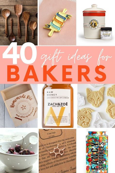 Gift Ideas For Bakers, Baking Kit Gift, Baking Gift Basket, Gifts For Bakers, Baker Gifts, Baking Theme, Pinterest Christmas, Fancy Sprinkles, Diy Food Gifts