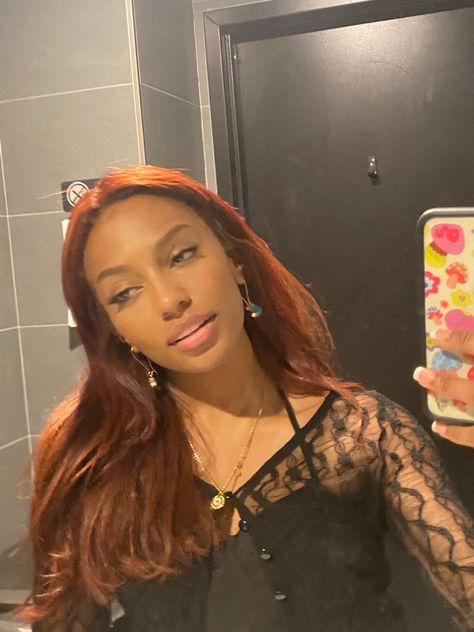 Dark Ginger Hair, Savannah Smith, Yoruichi Shihouin, Red Hair Inspo, Ginger Hair Color, Dye My Hair, Baddie Hairstyles, Hair Black, Hair Inspo Color