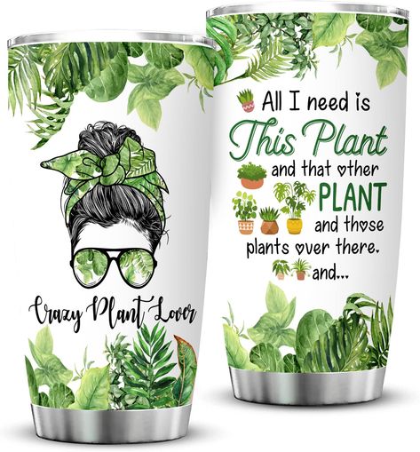 PRICES MAY VARY. 🎁Unique Gifts: Perfect gifts for your best friends, sister, mom, dad, aunt, grandma, men, coworkers, student, birthday, Nurse, Teacher, office, Birthday Day, Thanksgiving, Valentines Day, Mothers Day, Fathers Day, and Christmas. 🎁Plant Lover Gifts: Best plants lovers gifts for Women. A nice gardening gifts for friend or gift for coworker who loves plants.This cute plant lady gifts cup,whether used at home or on travel,it can keep drinks hot or cold,it's white with many plants Great Birthday Gifts For Women, Plant Gift Ideas, Plant Swap, Christmas Plant, Gifts For Plant Lovers, Teacher Gift Baskets, Amazon Items, Teacher Office, Colorful Planters