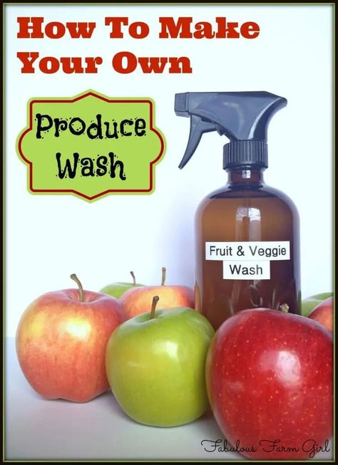 Produce Wash, Fruit Veggie Wash, Fruit And Vegetable Wash, Fruit Diy, Fruit Logo, Homemade Cleaning Products, Fruit Dip, Natural Cleaners, Cleaning Recipes