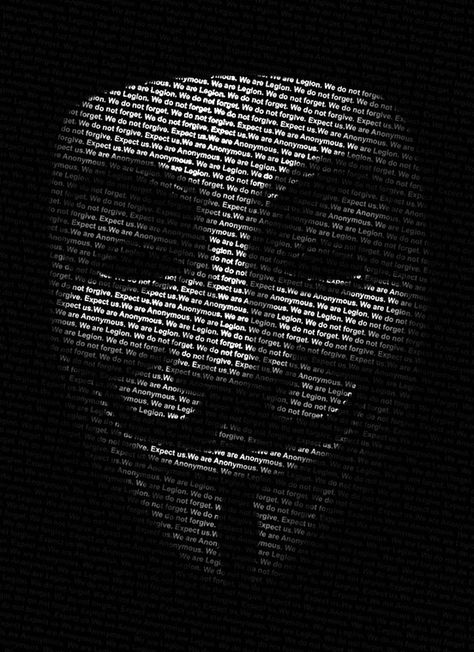 We are Anonymous. Expect us. Hacker Wallpaper, A Mask, Mask, Wallpapers, Black And White, Iphone, White, Black