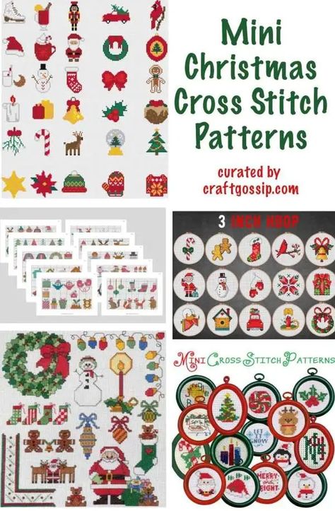 I love mini cross stitch patterns any time of the year, but they’re especially nice as we head toward the holidays and you might want to make some last-minute gifts. Mini Christmas cross stit… Small Christmas Cross Stitch Charts, Christmas Cross Stitch Border Patterns Free, Tiny Christmas Cross Stitch Patterns Free, Merry Christmas Cross Stitch Pattern, Xmas Cross Stitch Patterns Free, Small Christmas Cross Stitch Patterns Free, Mini Christmas Cross Stitch Patterns Free, Mini Christmas Cross Stitch Patterns, Simple Christmas Cross Stitch