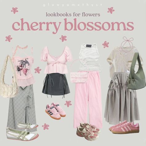 ✨️ lookbooks for flowers 🌸 • comment which ones i should do next 🌟 (ik that cherry blossoms arent "real flowers" but theyre pretty so let me have this!) • fc: 90.8k date: april 15th • tags: #glowyamethyst #moodboard #moodboards #spring #flowers #floweroutfit #outfitsforflowers #springflowers #orchids #cherryblossoms #redroses ] Outfit Moodboard Aesthetic, Cherry Blossom Fashion, Fantasy Ball Gowns, Iconic Magazine Covers, Books Outfits, Cherry Blossom Outfit, Outfits For Dates, Flower Outfits, Flowers Outfit