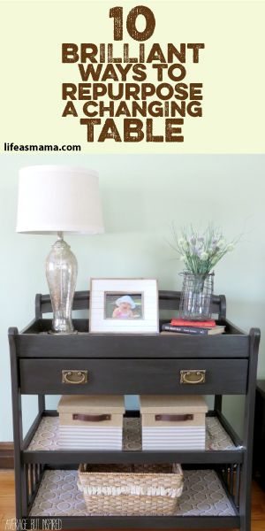 10 Brilliant Ways To Repurpose A Changing Table Repurposed Changing Table, Changing Table Repurpose, Table Upcycle, Change Table, Repurpose Furniture, Changing Tables, Wooden Home Decor, Wooden Home, Bohol