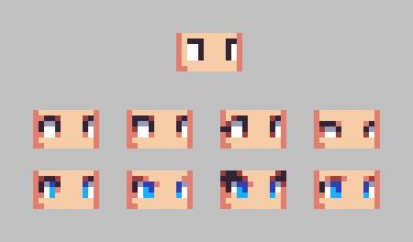 Beginner: Low Res Character. | kurovadis Pixelart Character Tutorial, How To Draw Pixel Art Characters, How To Pixel Art Tutorials, Pixel Character Tutorial, Cute Pixel Character, Pixel Art Characters Tutorials, How To Draw Pixel Art, Sprite Sheet Character, Pixel Art Characters 64x64