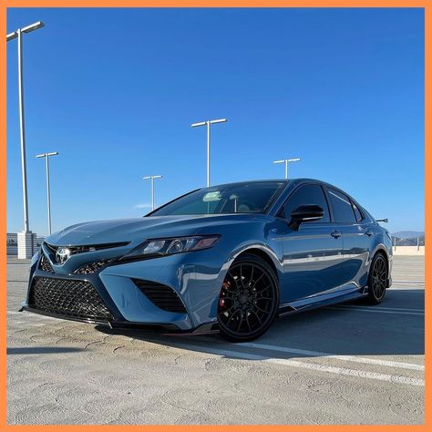 Camry 2022 Trd, Toyota Camry 2022 Black, Camry Sport, 2022 Camry, Toyota Camry Trd, Look 2022, Blue Cars, Toyota Dealership, Cars Art