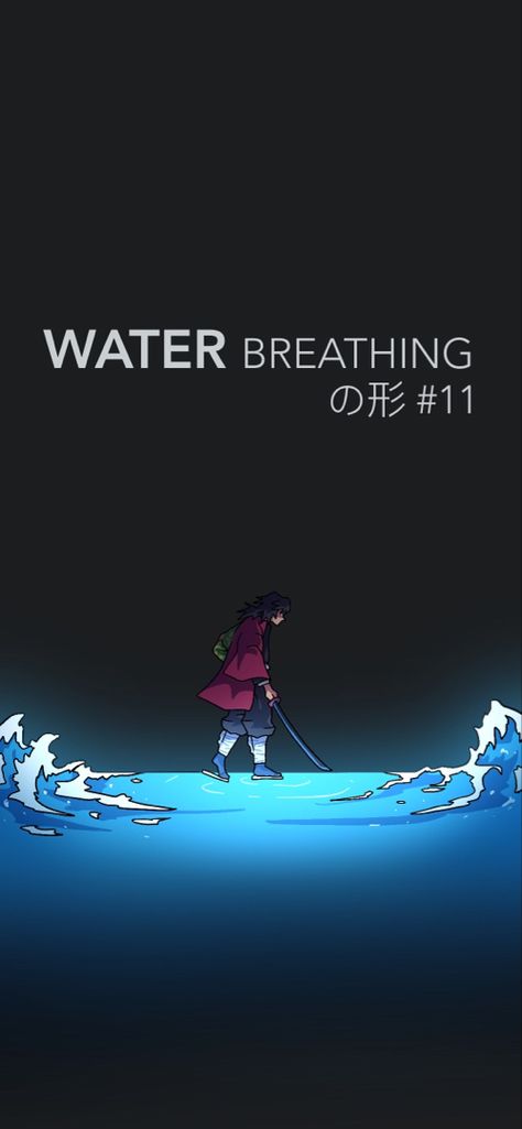 Demon Slayer Water Breathing Art, Murata Galaxy Breathing Demon Slayer, Giyu Tomioka Wallpaper Iphone, Giyu Wallpaper Iphone, Giyuu Tomioka Water Breathing, Water Breathing Demon Slayer All Forms, Plant Breathing Demon Slayer, Kny Water Breathing, Sound Breathing Demon Slayer