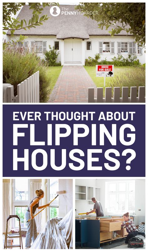 Think you want to start a house flipping business? Flipping houses for profit can be a lucrative job, but renovating fixer uppers isn’t as easy at it looks on TV. But if you’re thinking about buying a flip house, here are some things to consider. House Flipping Business, Real Estate Investing Rental Property, Flipping Business, House Flippers, Sweat Equity, Flip House, Music House, House Flipping, What House