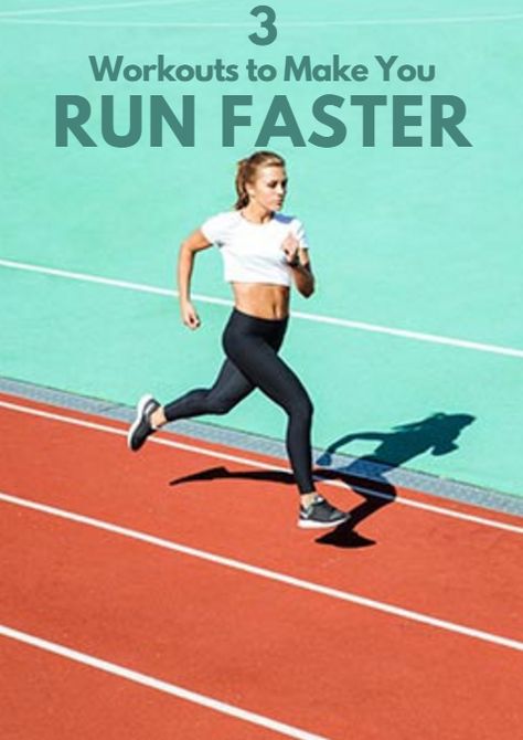 While running with good form and building a solid aerobic base are fundamental to running performance, there are a few training tips that can help you get faster at any distance once you've got those basics down. Here are three workouts suited to newer runners that can help you safely and smartly whittle seconds off your average pace. 3 Workouts to Make You Run Faster http://www.active.com/running/articles/3-workouts-to-make-you-run-faster?cmp=-17N-60-S1-T1-D2-05122015-37 How To Get Faster At Running, Football Exercises, Half Marathon Motivation, Beginner Half Marathon Training, Track Workouts, How To Get Faster, Runners Workout, Marathon Motivation, Runners Knee