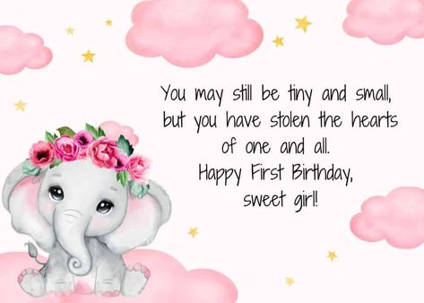 25 Sweet First Birthday Quotes for Baby Girl – Motivation for Mom First Month Birthday Quotes, 1st Birthday Girl Wishes, First Birthday Wishes For Baby Girl, Happy 1st Birthday Girl Wishes, Happy 1st Birthday Quotes Girl, 1st Birthday Wishes For Baby Girl, Happy First Birthday Wishes, Happy First Birthday Girl, Happy One Year Birthday