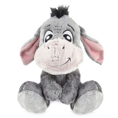 Bourriquet est particulièrement morose aujourd'hui. Réconfortez-le ! Cette adorable peluche présente de grands yeux brodés, des oreilles pendantes et un sourire à tomber. Baby Eeyore, Eeyore Plush, Film Frozen, Disney Stuffed Animals, Disney Souvenirs, Winnie The Pooh Plush, Winnie The Pooh Friends, Disney Plush, Disney Theme